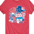 thumbnail image 3 of Star Wars - Americana Stickers - Toddler And Youth Short Sleeve Graphic T-Shirt, 3 of 5