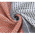 thumbnail image 5 of Hand Woven Cotton Rustic Throw Blankets - All Season Comfort with Tassels (Set of 2, 50x60 inches), 5 of 5