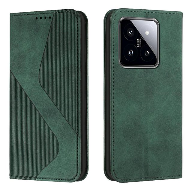 Case for Xiaomi 14 Pro Card Slots Holder Wallet Kickstand Folio Flip PU Leather Magnetic