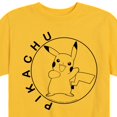 thumbnail image 3 of Pokémon - Happy Pikachu - Youth Short Sleeve Graphic T- Shirt, 3 of 5