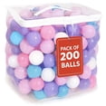 thumbnail image 1 of Pelotas de juego MW SPORTS 200 piezas pastel 5,8 cm libres de BPA, 1 of 7