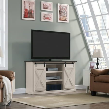Twin Star Home Terryville Two-Tone TV Stand for TVs up to 60