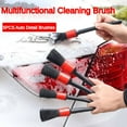 thumbnail image 5 of 1pcs/ 5pcs Detailing Brushes Set for Car Wash Brush Auto Cleaning Tools Car Wheels Dashboard Air Outlet Vent Detailing Brush Green, 5 of 6