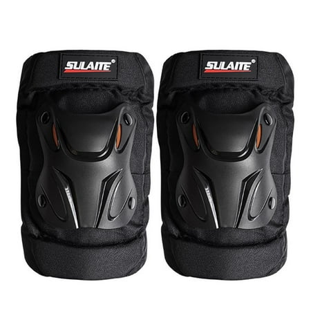 Knee pads and elbow pads 2 pieces-protective elbow/knee and shin pads, motorcycle equipment set with adjustable knee pads, suitable for motocross skating