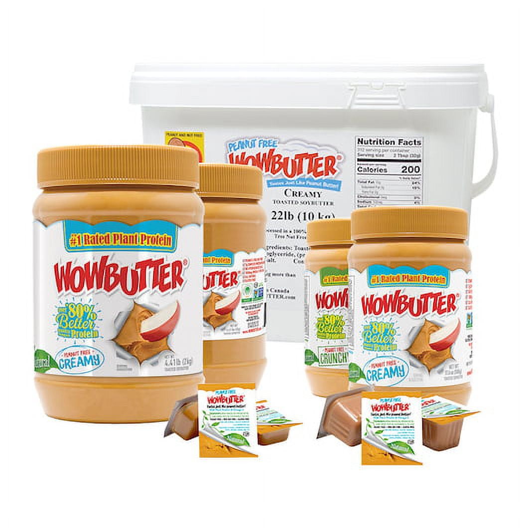 (Price/Case)Wowbutter 10915 Peanut Free Creamy Spread, 0.56 Ounces