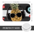 thumbnail image 2 of Kdxio Pineapple With Black Glasses,16" x 24", Non-Slip Front Door Mats,Outdoor Welcome Mat Washable, 2 of 9
