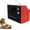 Retro Red, variant on Rechargeable Mini Retro Cartoon TV, Tiny Vintage Television with 8GB Memory, Small Media Player for Dollhouse Decor, Supports Headphones USB Playback