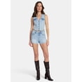 thumbnail image 2 of Madden NYC Women's Studded Vest, Sizes XXS-XXL, 2 of 5