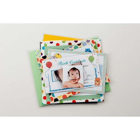 Scotch Self-Seal Laminating Pouches, 10 Count, Letter Size 8.5" x 11", 3 Mil Thick