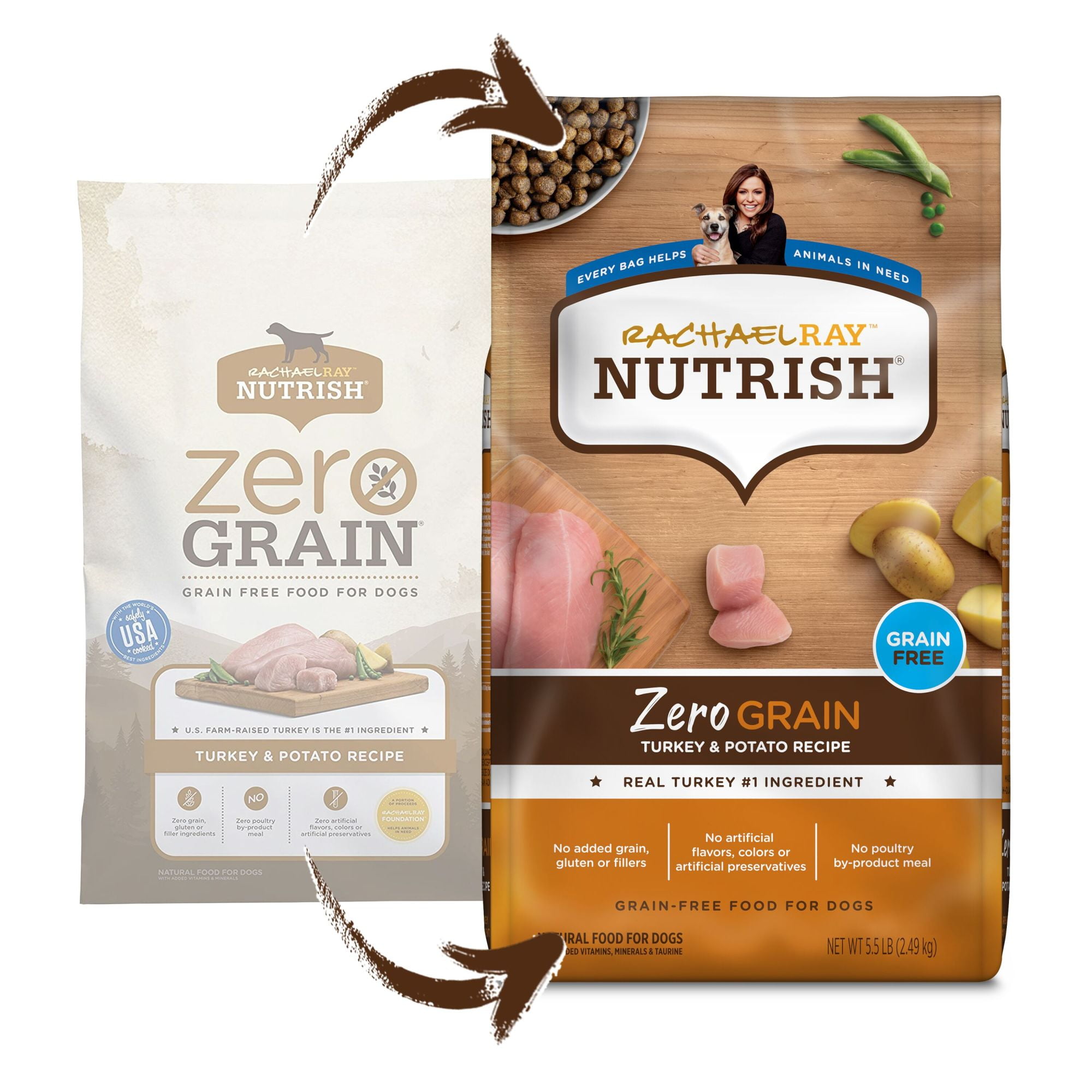 walmart rachael ray zero grain