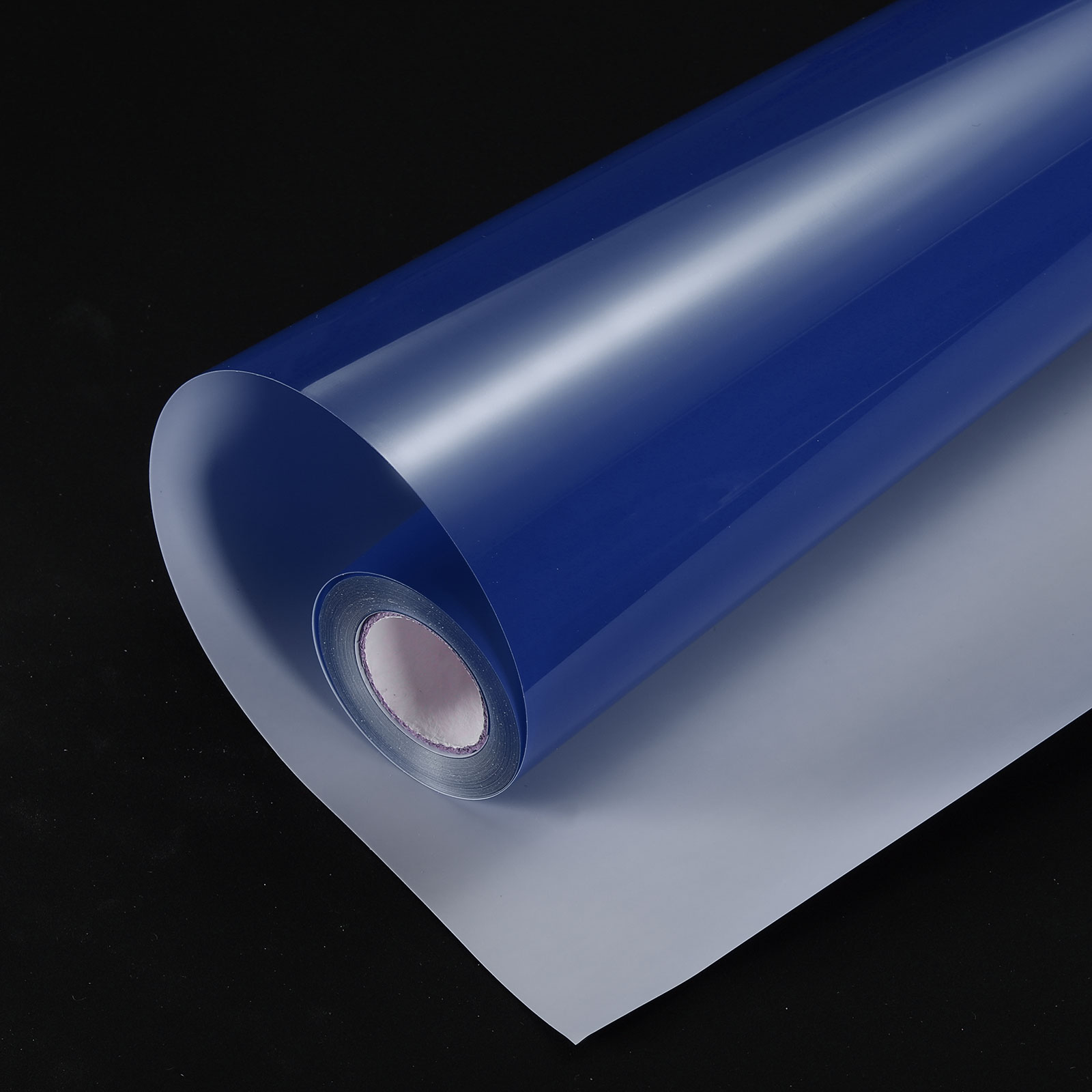 Uxcell HTV Heat Transfer Vinyl 11.8" x 15ft Roll PU Blue Iron on Vinyl for All Cutter Machine, Easy to Cut & Weed