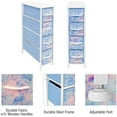 thumbnail image 2 of GGI International Narrow Dresser Tower with 4 Drawers - Vertical Storage for Bedroom Tie-Dye Blue, 2 of 5
