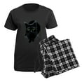 thumbnail image 5 of CafePress - Black Cat Women's Dark Pajamas - Women's Short Sleeve Print T-Shirt and Pants Dark Cotton Pajama Set, 5 of 7