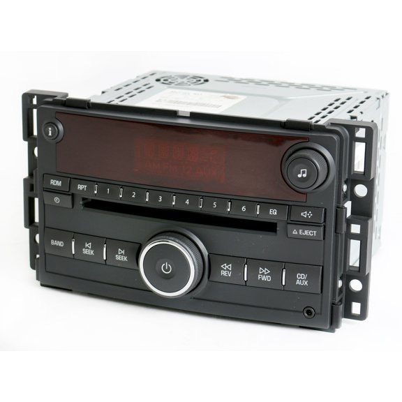 Restored 2006-2007 Saturn Ion Vue OEM Radio AM FM CD Player w Auxiliary Input - 15850680 (Refurbished)