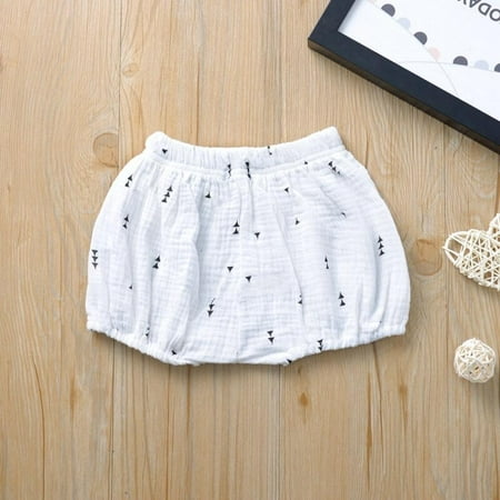 

Clearance Sale Newborn Baby Bloomers Shorts PP Pants Cotton Linen Triangle Solid Dot Girls boys Shorts Summer Toddler Infant Trouser