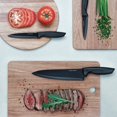 thumbnail image 5 of Home Hero Chef Knife Set - 7 Piece Stainless Steel Kitchen Knives, Black, 5 of 10
