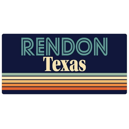 

Rendon Texas 5 x 2.5-Inch Fridge Magnet Retro Design