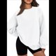 thumbnail image 1 of Sudadera con Capucha de Gran Tamaño para Mujer, Suéteres de Larga con Cuello Redondo de , Conjuntos Cómodos de Moda de Otoño. XL, 1 of 9