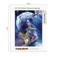 thumbnail image 2 of 5D DIY Diamond Arts Kits 9.84x7.87 en Rhinestone Cross Stitch Kits para adultos niños, 2 of 9