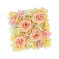 thumbnail image 1 of Panel de flores artificiales, decoraciones del Día de San Valentín para el hogar, bricolaje, regalos del Día de San Valentín, fondo para de , Rosa champán, 1 of 8