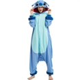 thumbnail image 1 of HKSNG Winter Adult Animal Mike Duck Onesies Shark Cat Fox Kigurumi Pajamas Monkey Cartoon Costumes Jumpsuits Christmas Hooded, 1 of 4