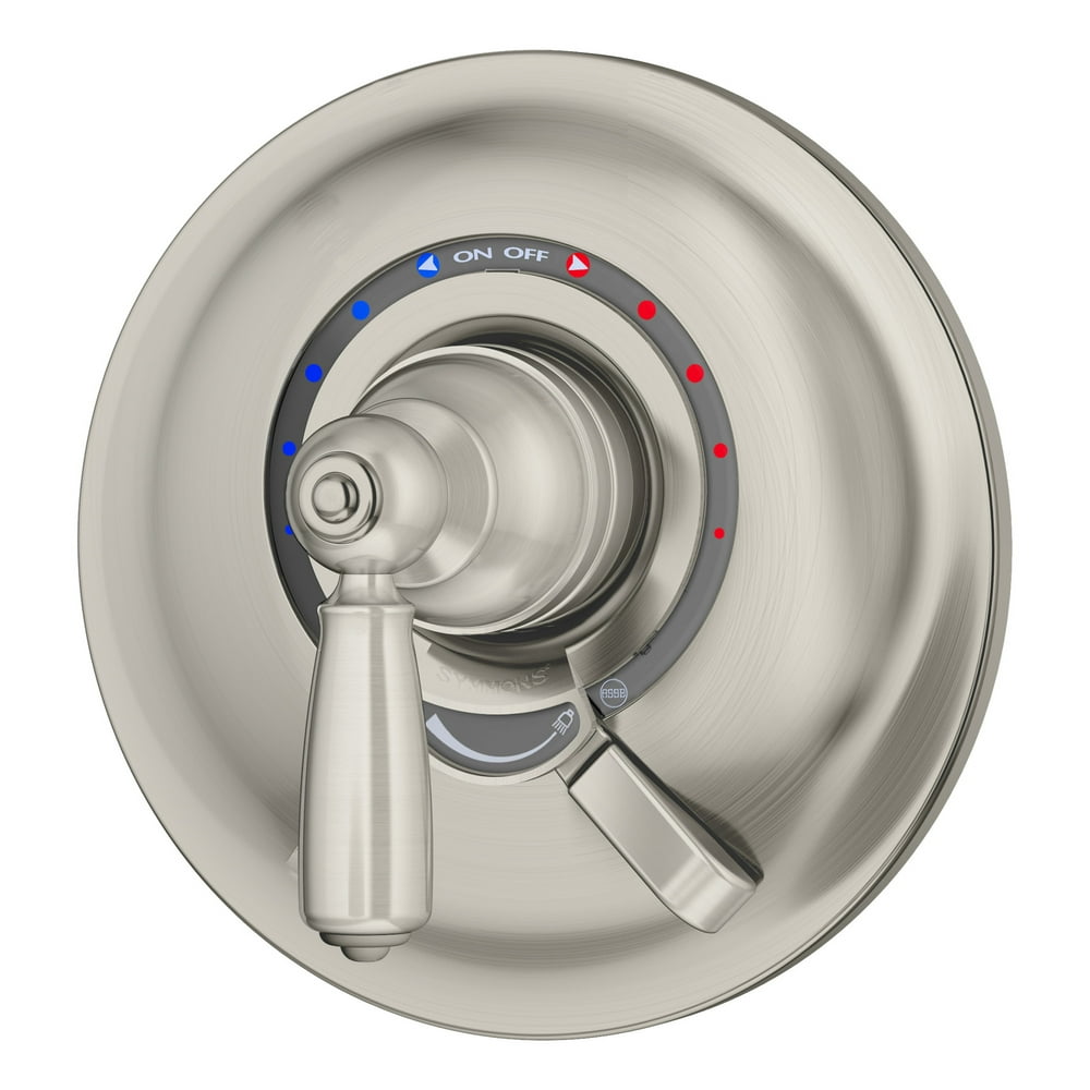 Allura Shower Valve Trim in Satin Nickel (Valve Not Included) Walmart