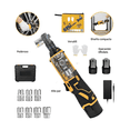 thumbnail image 2 of Matraca De Impacto Eléctricas Pistolas Llave De Impacto 3/8 Malubero Amarillo, 2 of 5