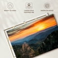 thumbnail image 6 of Elephant Stock Great Smoky Mountains Sunrise Wall Art - Horizontal Canvas Wall Art - Living Room Wall Decor - Nature Canvas - Yellow And Orange Decor - 12" x 8", 6 of 8