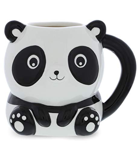 Beware Crazy Pandicorn Lady 10oz Mug Cup Panda Unicorn Funny Animal Cute