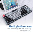 thumbnail image 2 of MesaSe 87 Keys Bluetooth Keyboard Three-Mode Mechanical Keyboard For Tablet Phone Computer No.2, 2 of 7