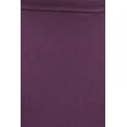 thumbnail image 4 of Moa Collection Women's Plus Size High Waist Foldable Elastic Band Relaxed Fit Solid Maxi Skirt, 4 of 4