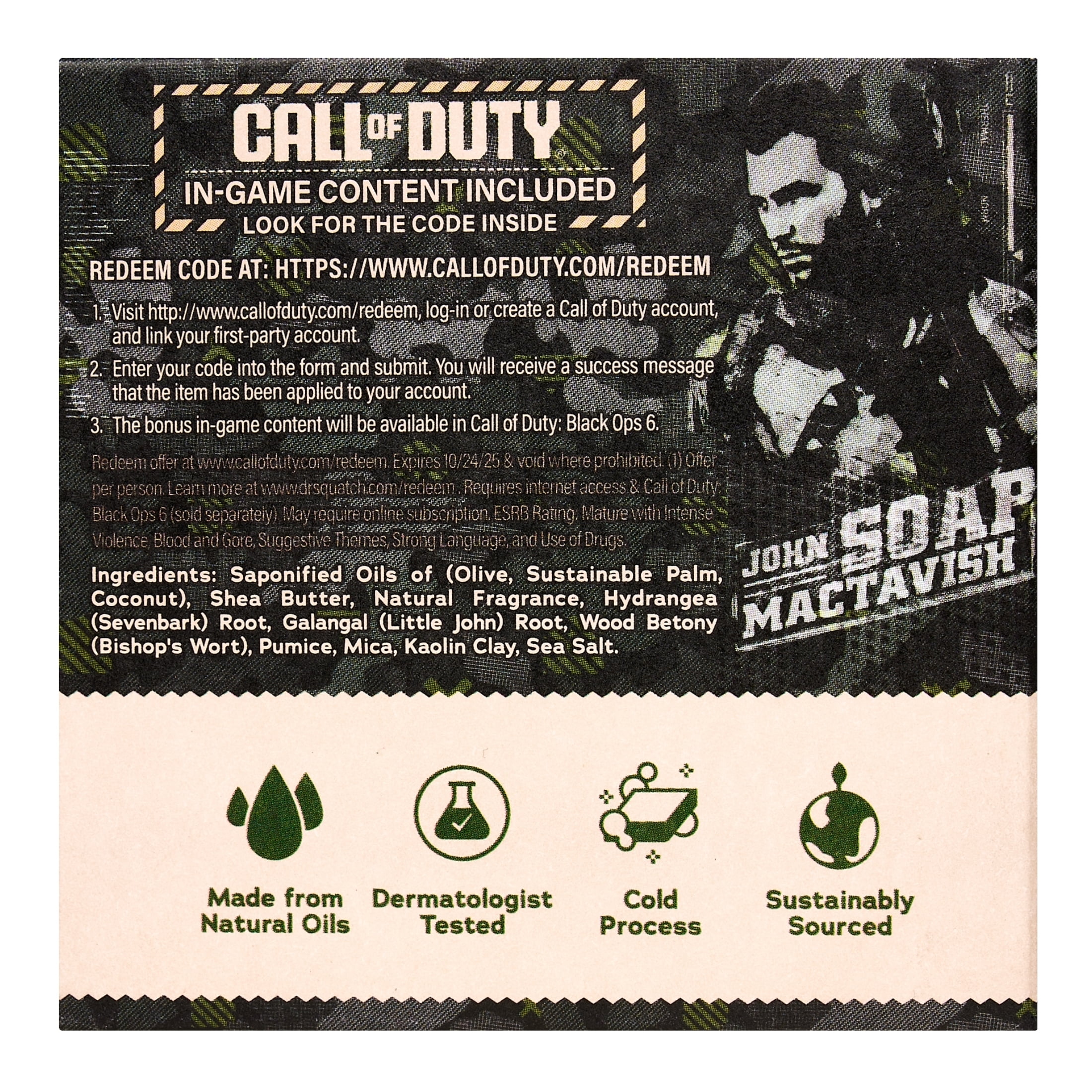 Dr. Squatch - Brandclub - Dr. Squatch Call of Duty Limited Edition 