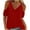 Red, variant on gakvbuo Cold Shoulder Tops For Women Summer Blouses Tunics Tops Women Summer Sexy T- Shirt Cold Shoulder Pullover Blouse V-Neck Short Sleeve Solid Tops