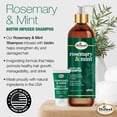 thumbnail image 4 of Difeel Rosemary and Mint Hair Shampoo with Biotin - Travel Size 2.5 Ounce, 4 of 8