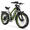 Green, variant on CBVELO Electric Bike for Adults, 5000W Ebike, 50MPH 100Miles Electric Mountain Bike, 26"Fat Tire with 60V 50AH Battery Full Suspension Electric Cruiser Bike