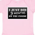 thumbnail image 4 of Inktastic 9 Months on the Inside Boys or Girls Baby Bodysuit, 4 of 5