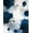 Indigo Blue Gray, Pattern 4, variant on ODIKA Abstract Vintage Brushed Strokes Contemporary Dining Boho Farmhouse Non-Slip Low Profile for Hallway, Study Room, Playroom
