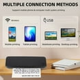 thumbnail image 4 of Inkless Mobile Printer, Portable Travel Thermal Printer  A4  for Office Use, 4 of 7