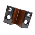 thumbnail image 3 of 2x Altavoces De Madera Altavoces De Escritorio USB De Alto Volumen Para Fiesta Camping Oficina, 3 of 9