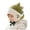 Green, variant on Toddler Boys Dinosaur Earflap Knit Hat Spikes Tie Straps for Winter