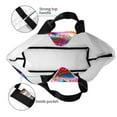 thumbnail image 4 of Disketp Starry Sky Colorful Donut Bolsa Tote Estampada para Mujer, Bolso de Hombro y de Mano para Compras y Viajes, 4 of 8