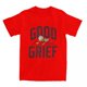 thumbnail image 3 of Camiseta de algodón con cuello redondo y manga corta para hombre y mujer, de Peanuts, Charlie Brown, Good Grief, Snoopy, 3 of 5