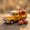 1 metal truck + 2 pumpkins + 5 maple leaves, variant on Vintage Truck Decorative Set Farmhouse Metal Vehicle with Pumpkin and Maple Leaf Figurines for Fall Halloween Thanksgiving (1 metal truck + 2 pumpkins + 5 maple leaves)