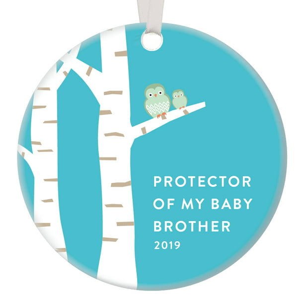 Big Brother Christmas Ornament Cute Owls 2019 Dated ...