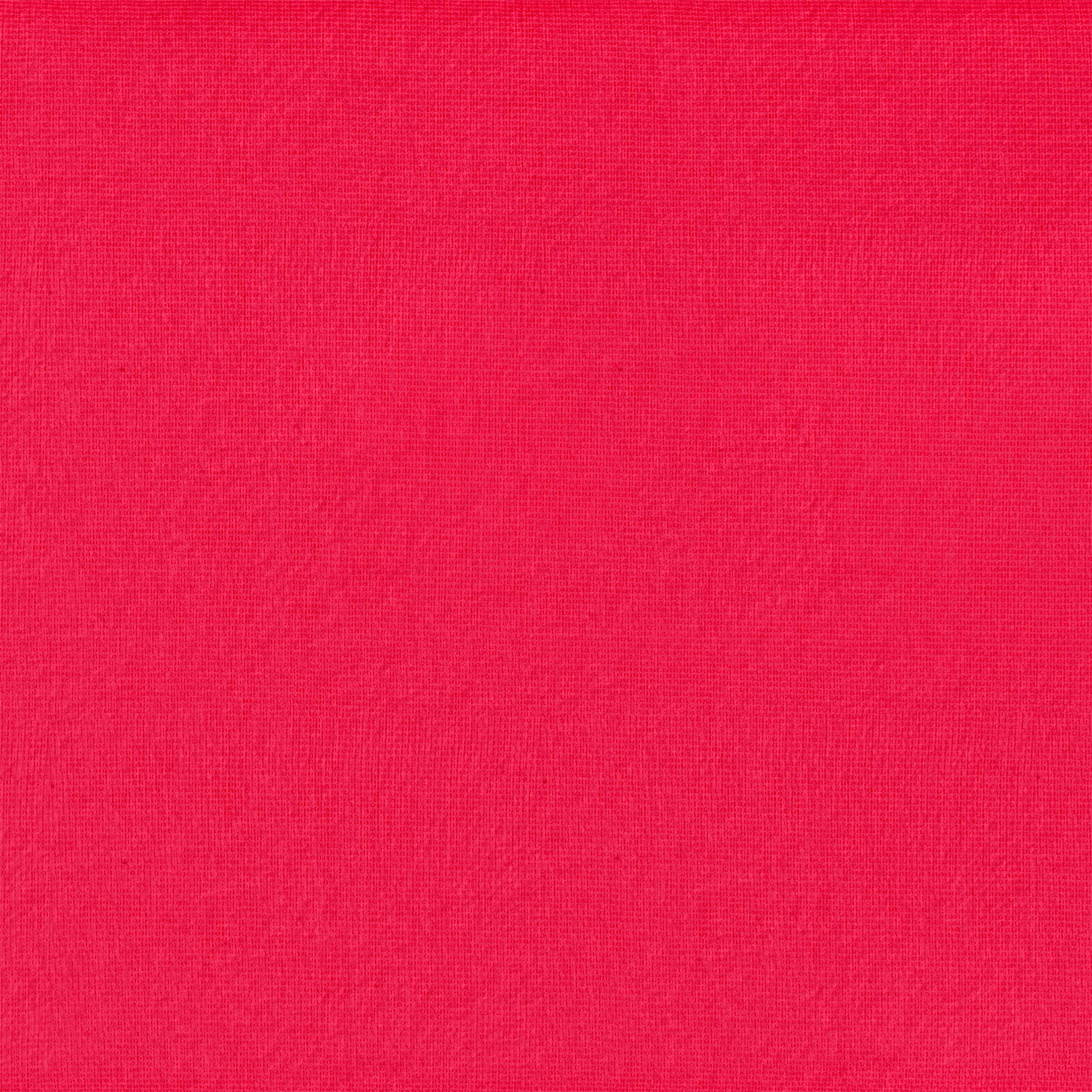 (4 pack) Waverly Inspirations Cotton 18" x 21" Fat Quarter Solid CORAL Print Fabric, 1 Each