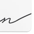 thumbnail image 4 of Artsy Mats Clean Script White Stone Non Slip Bath Mat, 4 of 5