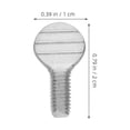 thumbnail image 2 of HONMEET 24Pcs Stainless Steel Rotating Fork Screws with Handle Easy Install Bbq Accessory Kit, 2 of 6