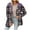 Purple, variant on Women's Checkered Plaid Shacket Jackets Vintage Classic Long Sleeve Button Down Hooded Coat Winter Warm Outwear
