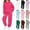 Hot Pink, variant on Girl Fleece Sweatsuit Sets Casual Long Sleeve Pullover Hoodies Loose Pants Kids Trendy Lightweight Winter Warm Tracksuit