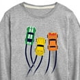 thumbnail image 3 of Instant Message - Transportation - Race Cars Race - Toddler & Youth Long Sleeve Graphic T-Shirt, 3 of 6